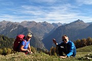 25 Dalla Baita Cacciatori vista sulle Orobie brembane